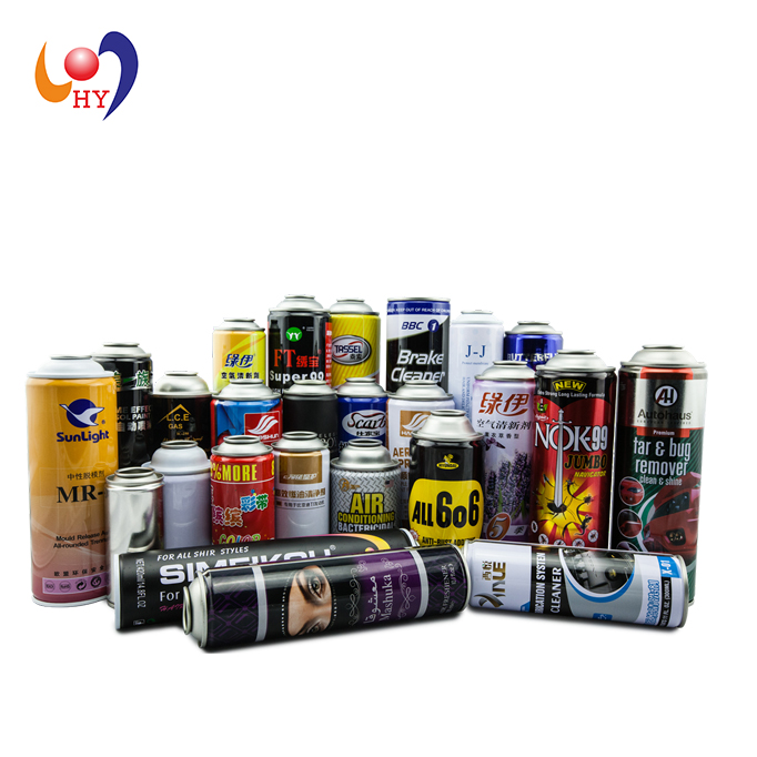 Empty Aerosol Can Packing for Industrial Carcare Products